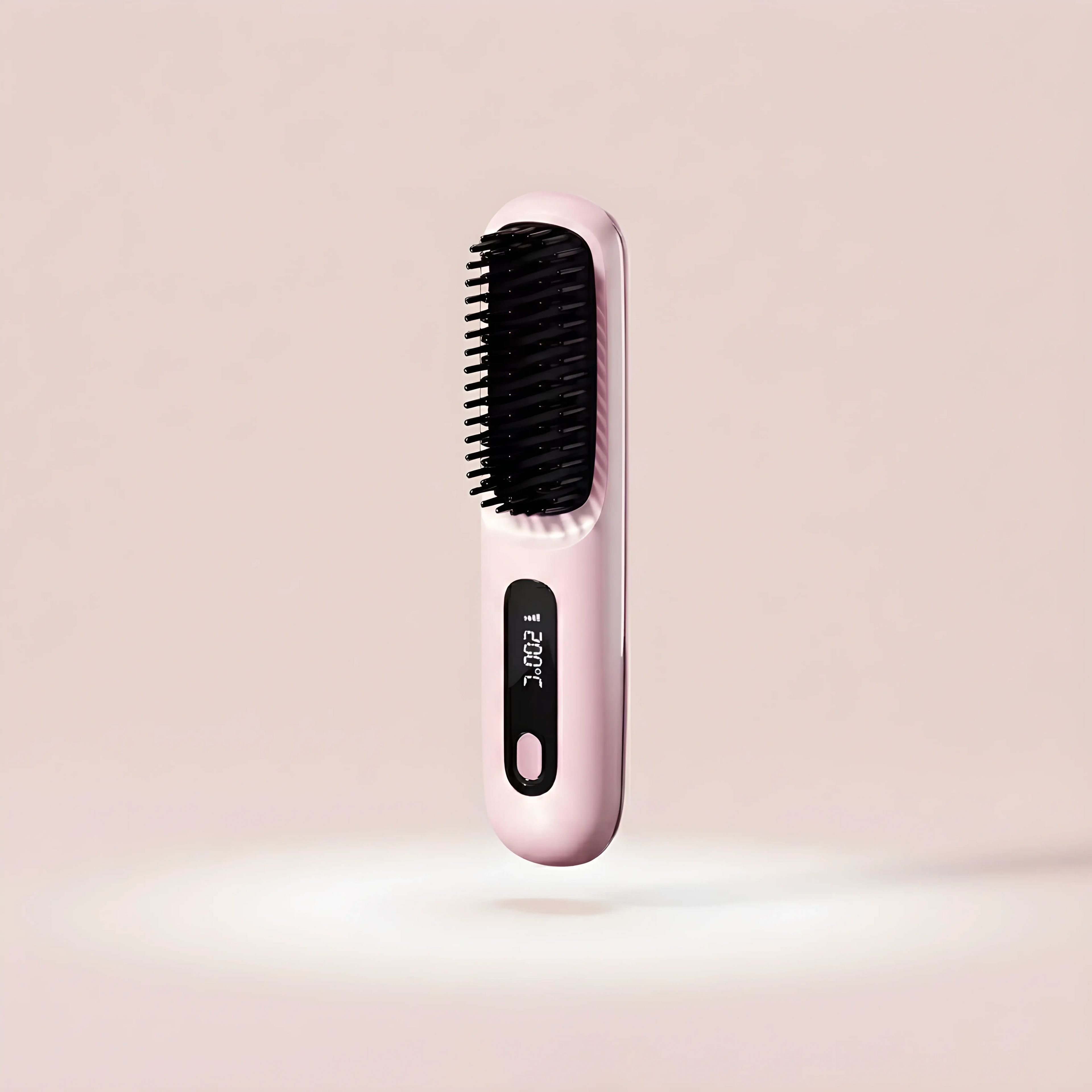 Conlwin hot brush before and after frizz-free results